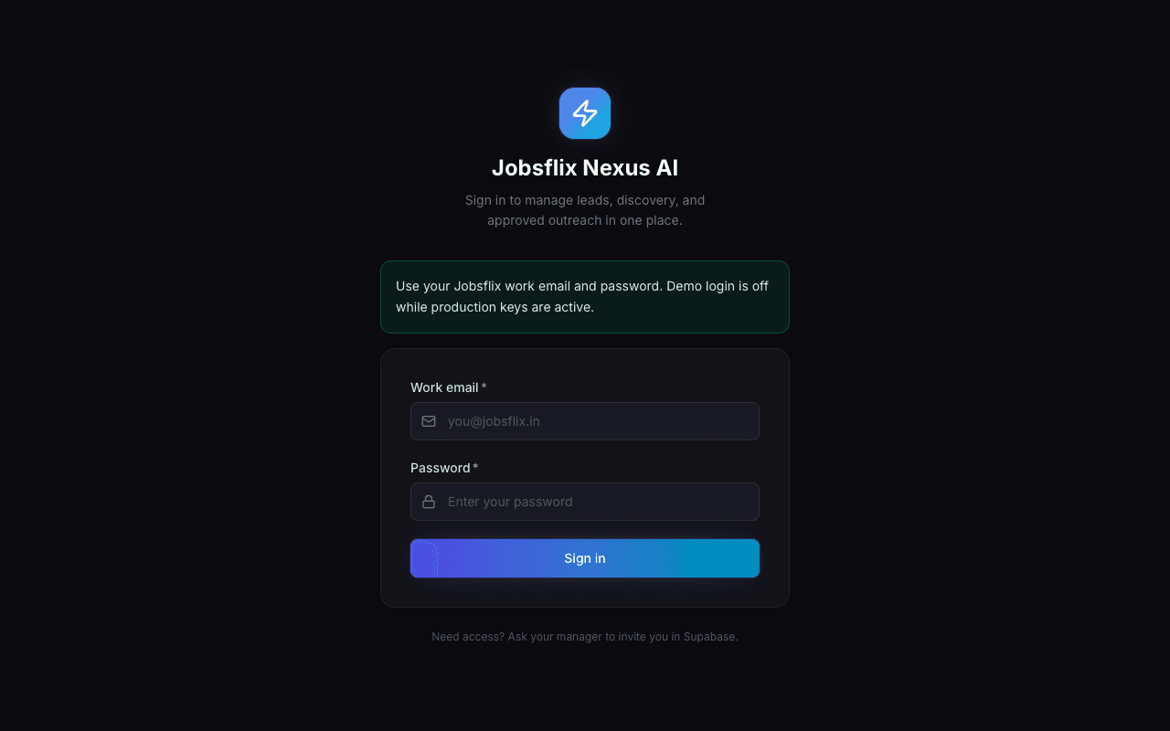 Nexus AI product screenshot